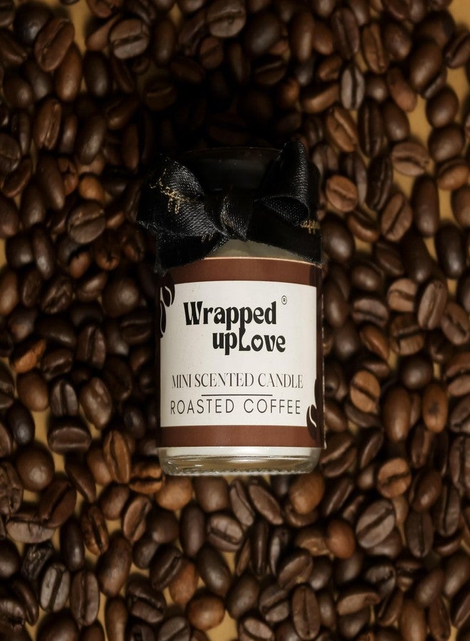 Wrapped up Love Scented Candles Gift Set Pack of 2 - Roasted Coffee and Marine Melody- 65g Each, 12 Hour Burn time Each, Soy Wax jar Candles.(Gift for Friends, Friendship Day Gift) - Image 3